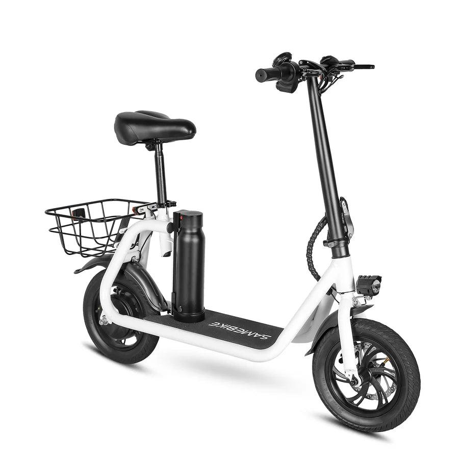 Samebike SM-C01 Electric Scooter with Seat - Pogo Cycles