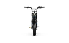 Headlight view of A-Spadz Cavet Air Electric Bike  on a white background