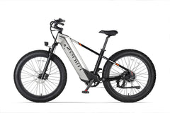 Cyrusher Zenith - Silver with left side view on a white background