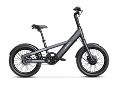 Gray Heybike EC Compact City Electric Bike on a white background