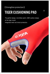 Breaking Wind Cycling Half Finger Gloves Anti-slip Bicycle Mittens Racing Road Bike Glove MTB Biciclet Guantes