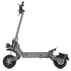 Gray VIPCOO VS9 Off-Road Electric Scooter on a white background - Pogo Cycles