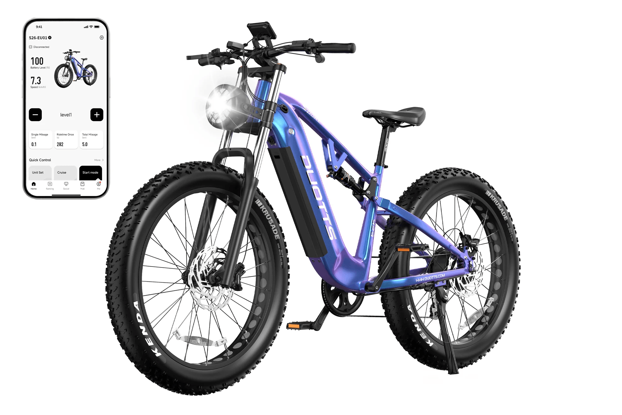 DUOTTS E26 Upgraded Electric Bike - Pogo Cycles