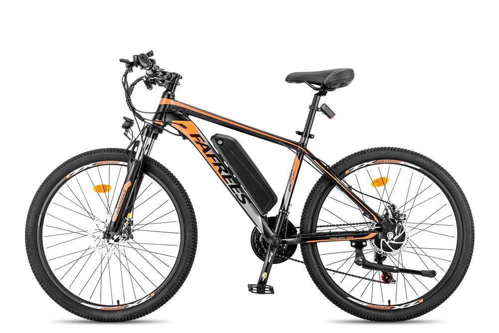 Fafrees 26 Hailong One Electric Bike - orange and black - - Pogo Cycles