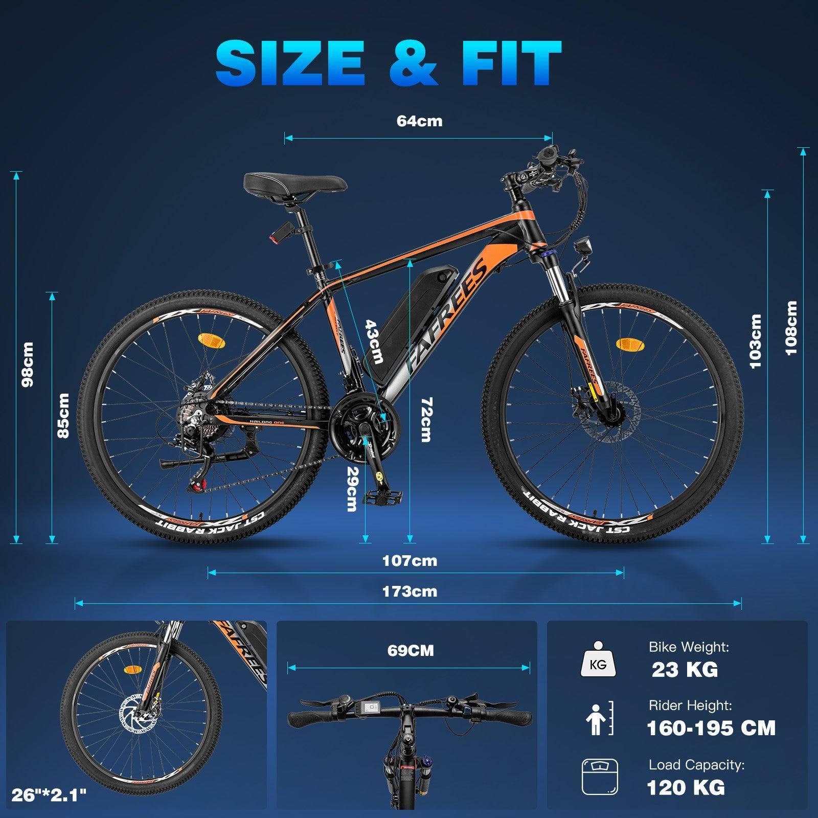 Fafrees 26 Hailong One Electric Bike - UK - Pogo Cycles