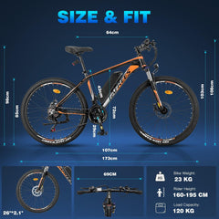 Fafrees 26 Hailong One Electric Bike - UK - Pogo Cycles