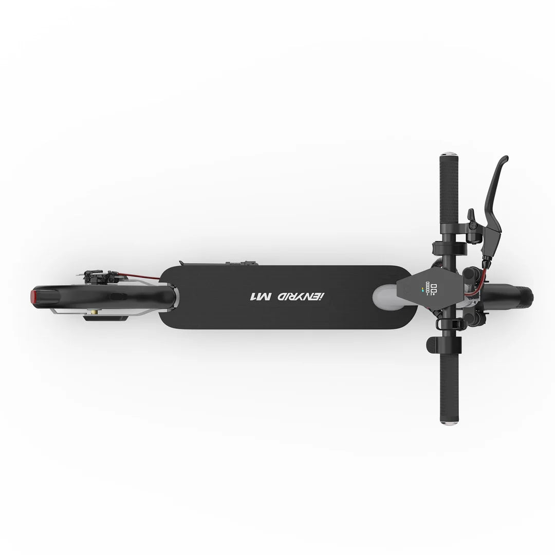 Black iENYRID M1 Foldable Electric Scooter on a white background