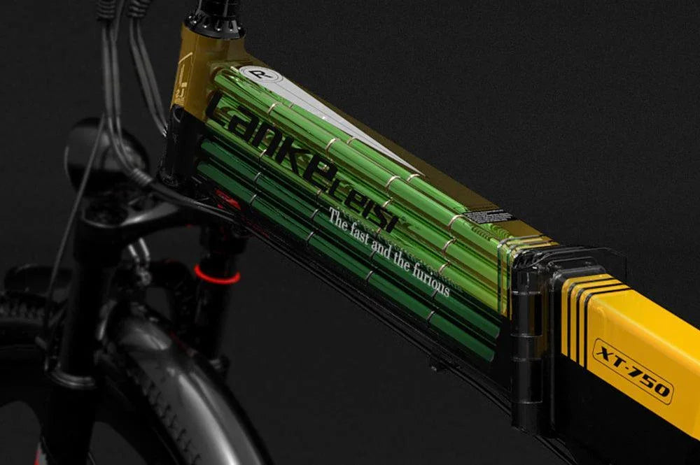 LANKELEISI XT750 Sports Version Electric Folding Bike - UK - Pogo Cycles