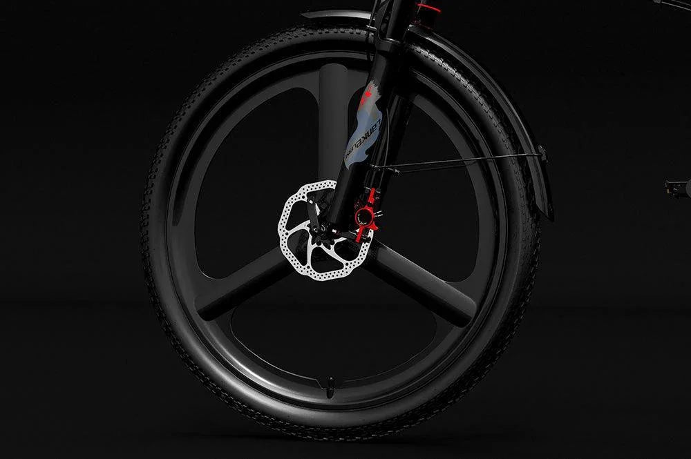 LANKELEISI XT750 Sports Version Electric Folding Bike - UK - Pogo Cycles