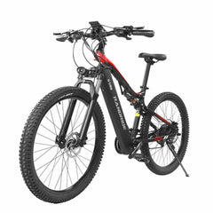 Red & Black - RANDRIDE YG90B Electric Bike - Pogo Cycles, Ireland