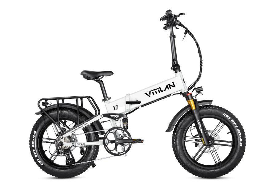 White Vitilan I7 Pro 3.0 Electric Bike - Pogo Cycles