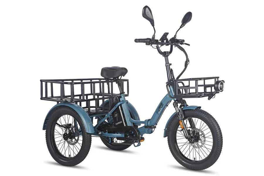 Fafrees F20 Mate Electric Cargo Upgraded Tricycle - Pogo Cycles