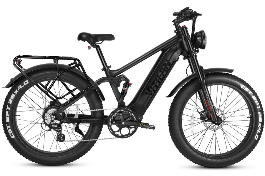 Vitilan T7 Mountain Electric Bike - Pogo Cycles