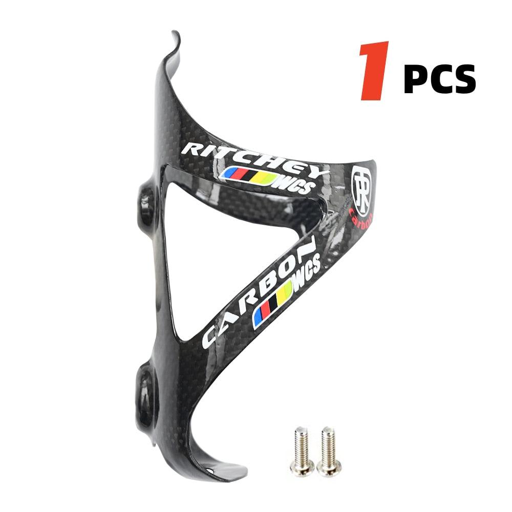 2Pcs Full Carbon Fiber Bicycle Water Bottle Cage MTB Road Bike Bottle Holder - Pogo Cycles