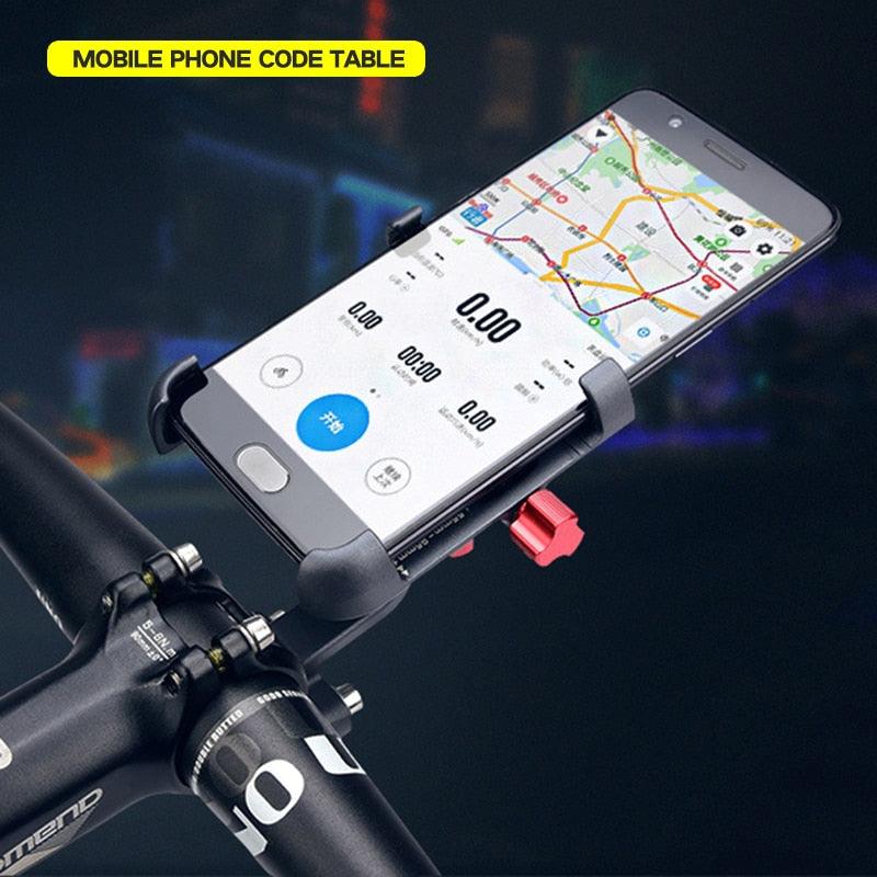 360 Rotatable Bike Mobile Phone Holder Aluminum Adjustable Bicycle Holder Non-slip MTB Phone Mount Stand Cycling Bracket - Pogo Cycles