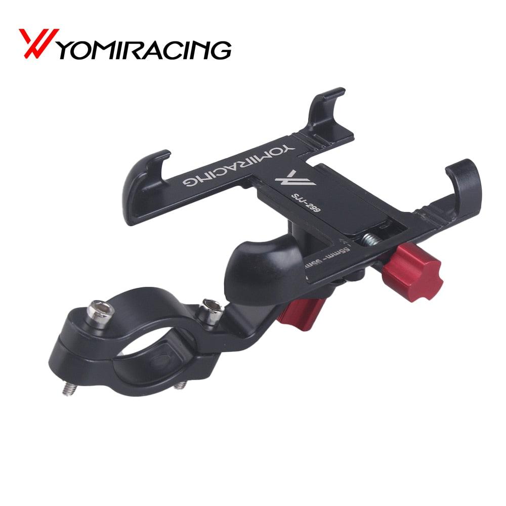 360 Rotatable Bike Mobile Phone Holder Aluminum Adjustable Bicycle Holder Non-slip MTB Phone Mount Stand Cycling Bracket - Pogo Cycles