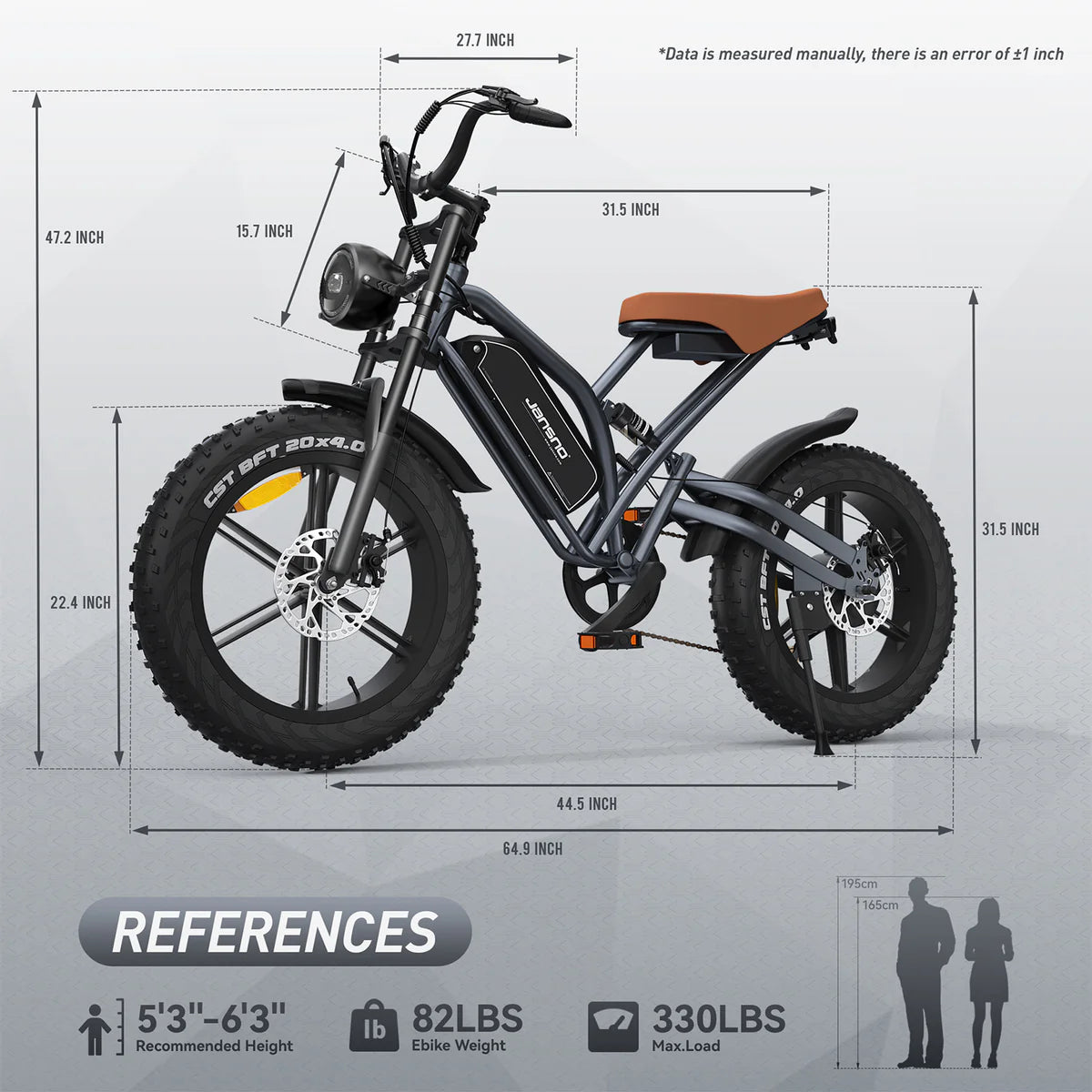 JANSNO X50 Electric Bike