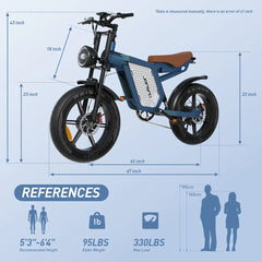 JANSNO X60 Dual Motor Electric Bike