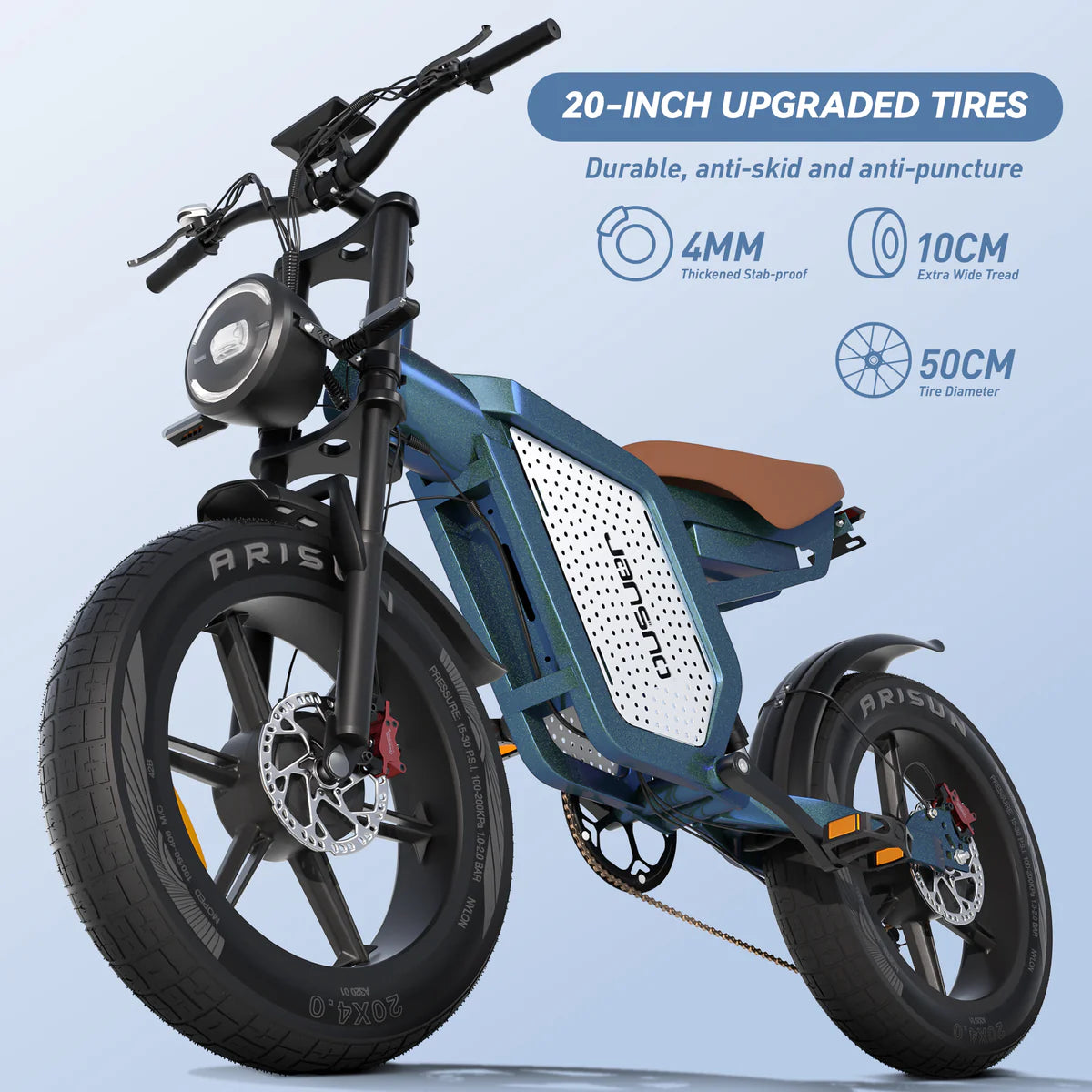 JANSNO X60 Dual Motor Electric Bike