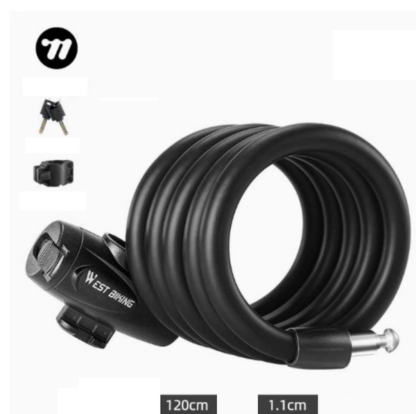 Portable Folding Cable Lock