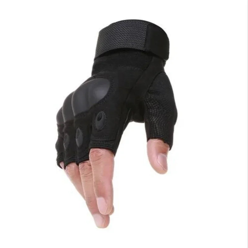 Half Finger Men Gloves Outdoor Military Tactical Gloves Sports Shooting Hunting Airsoft Motorcycle Cycling Gloves