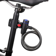 Bike Cable Lock with 2 Keys - Anti-Theft Steel Wire Security Lock for Bicycle Mountain  Bike  Road  Bike  Scooter