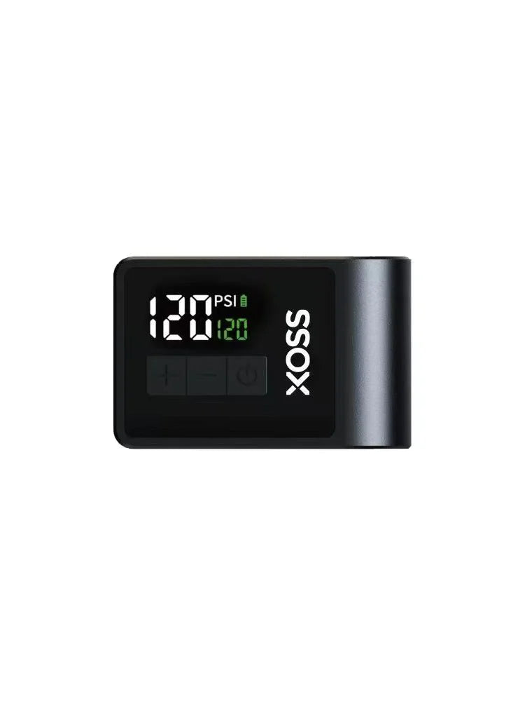 XOSS AirCube 120PSI Mini Bike Pump Portable Air Pump with Schrader Presta Valves Rechargeable Air Inflator Bike Accessories