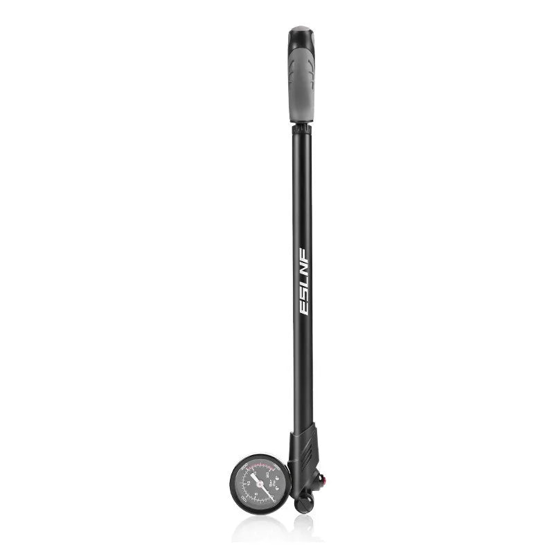 ESLNF Portable High-pressure 300psi Bike Air Pump with Gauge for Fork & Rear Suspension Shock Absorber Mountain Bicycle