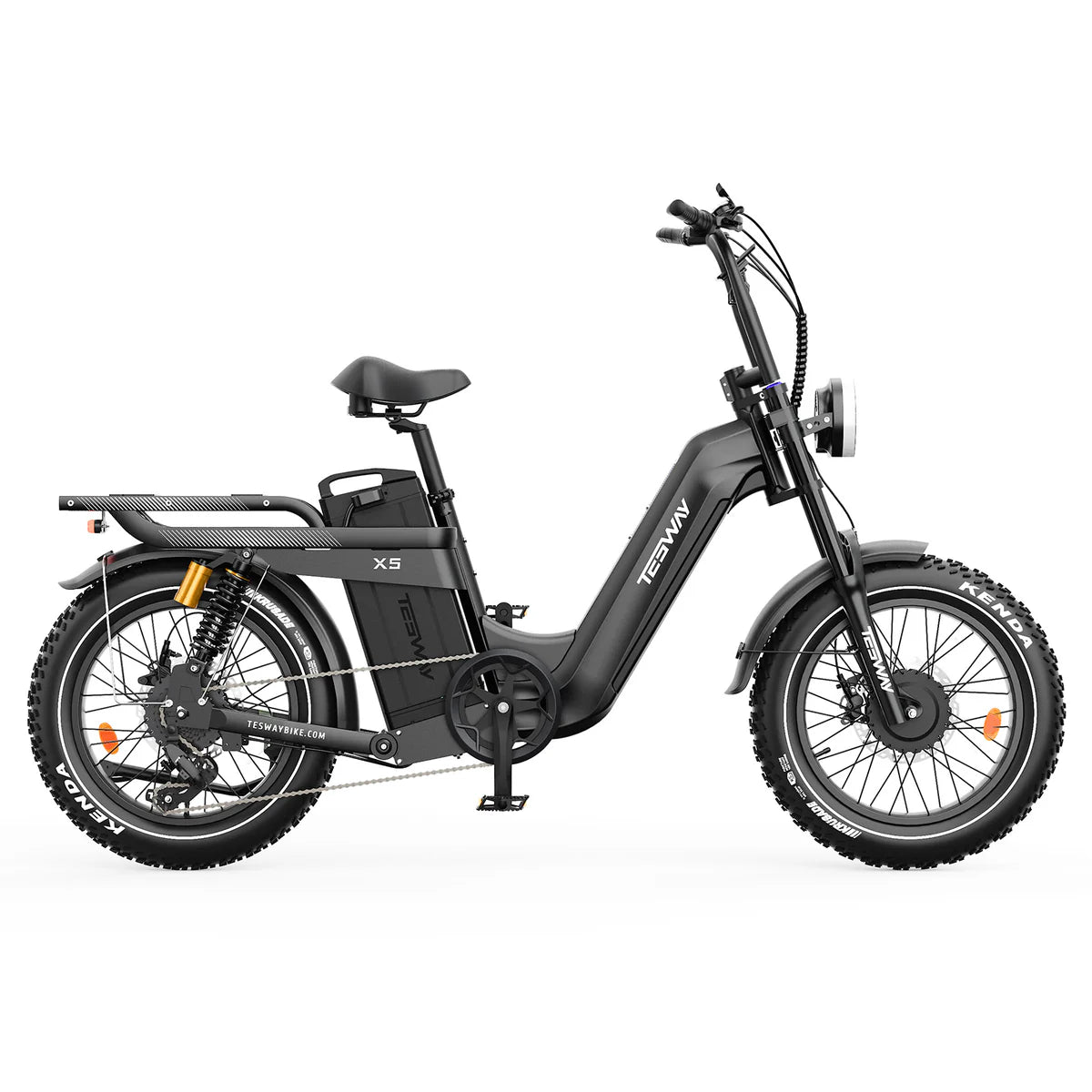 TESWAY X5 AWD Step-Thru Dual Motor Electric Bike