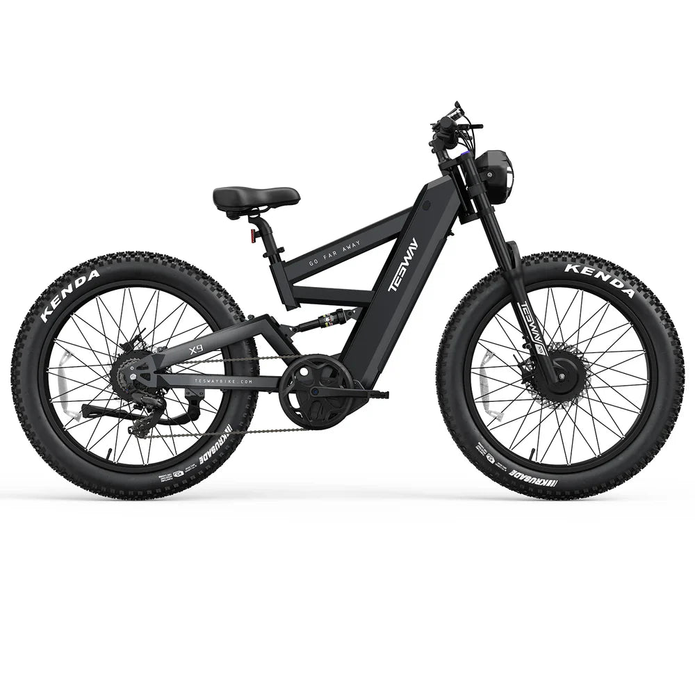 TESWAY X9 AWD Dual Motors Electric Mountain Bike