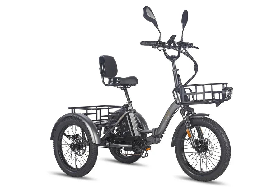 Fafrees F20 Mate Electric Cargo Upgraded Tricycle - Pogo Cycles