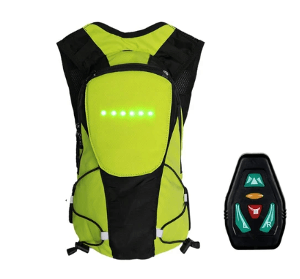 Backpack with signal indicator for riding (30 days shipping) - Pogo Cycles