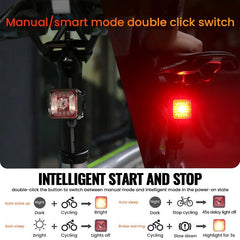 Bicycle Smart Brake Sensing Light Rear/Front Sets -Night Cycling Safety Lamp - Pogo Cycles