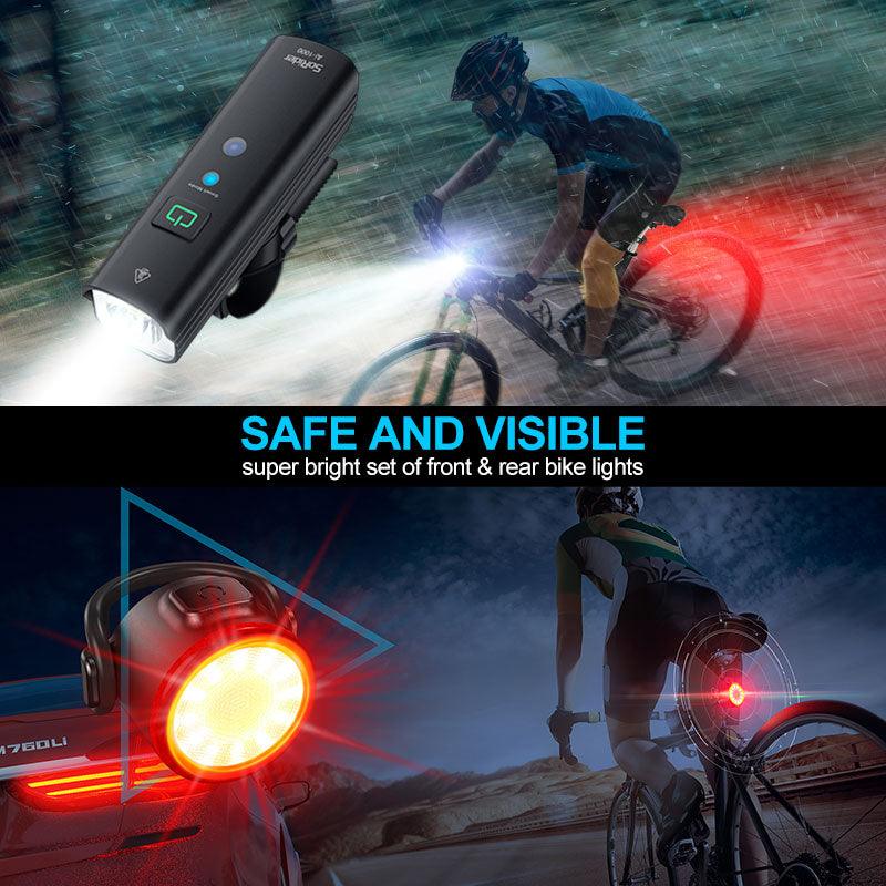 Mountain bike flashlight online