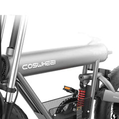 Coswheel T20 All Terrain Cargo Electric Bike - Pogo Cycles available in cycle to work