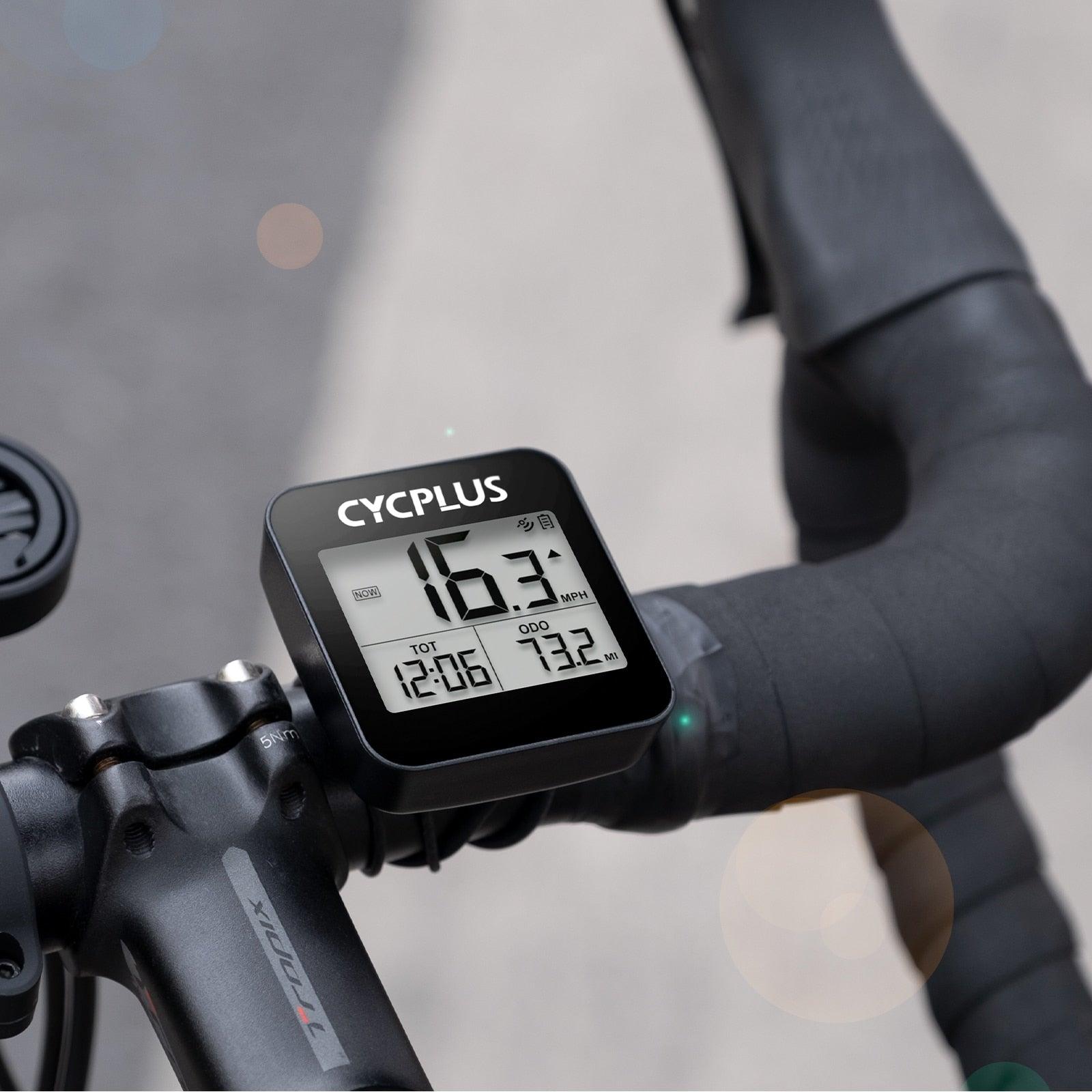 CYCPLUS G1 IPX6 Wireless Bicycle Computer Waterproof Cycling Gps Speedometer Bike Accessories - Pogo Cycles