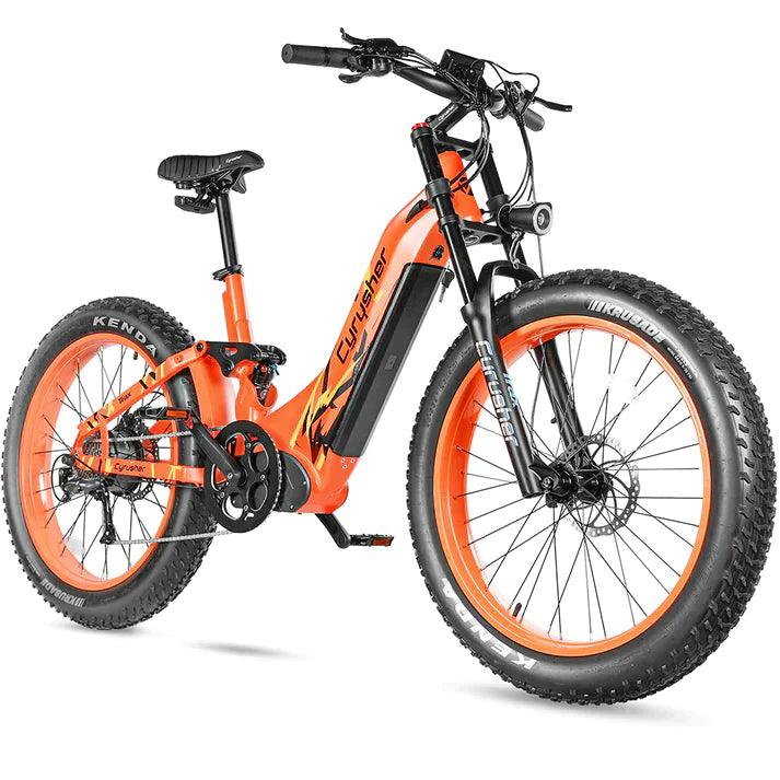 Cyrusher Trax Hybrid All-Terrain Electric Bike - Pogo Cycles available in cycle to work