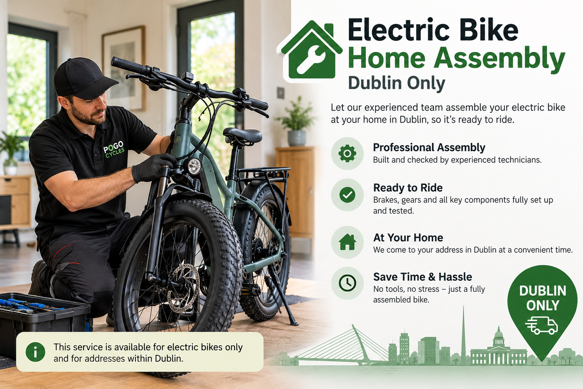 Electric Bike Home Assembly Service – Dublin Only