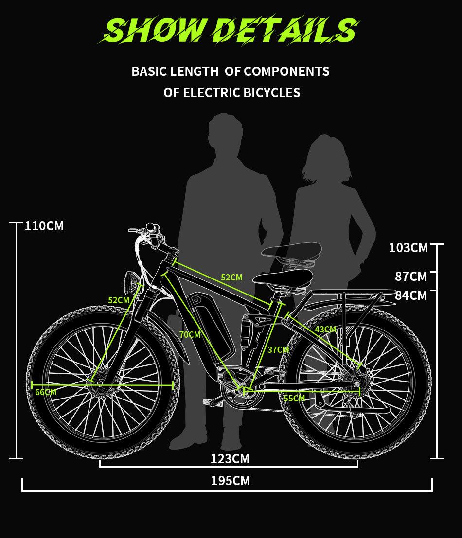 DUOTTS S26 Electric Bike Pre order ( Available by early February) - Pogo Cycles