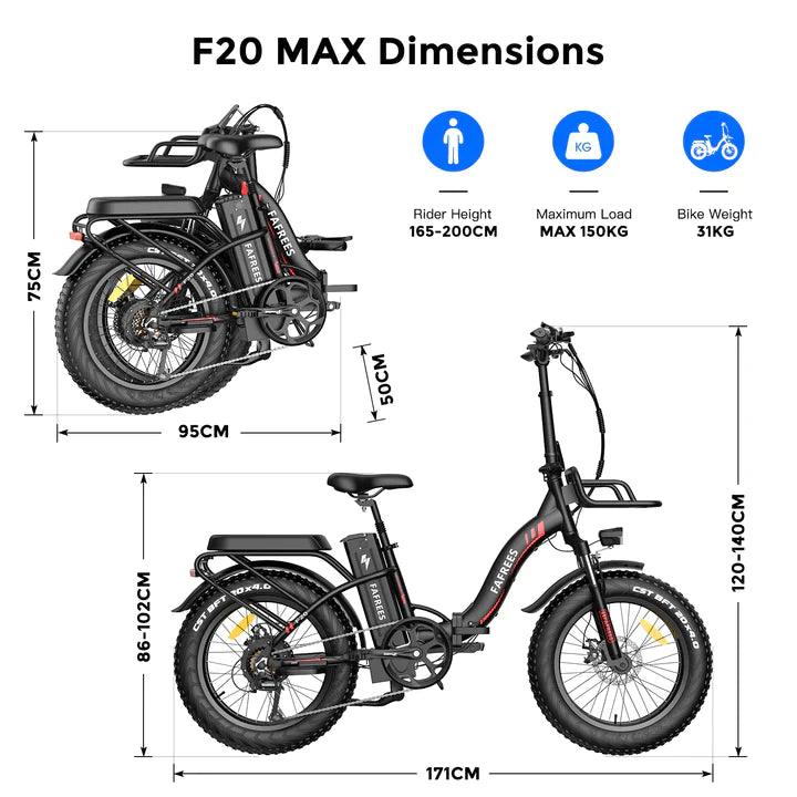 FAFREES F20 Max Electric Bike - Pogo Cycles available in cycle to work