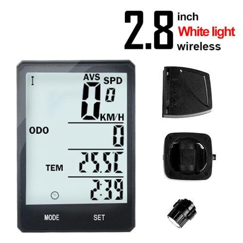 INBIKE Waterproof Bicycle Computer Wireless And Wired MTB Bike Cycling Odometer Stopwatch Speedometer Watch LED Digital Rate - Pogo Cycles