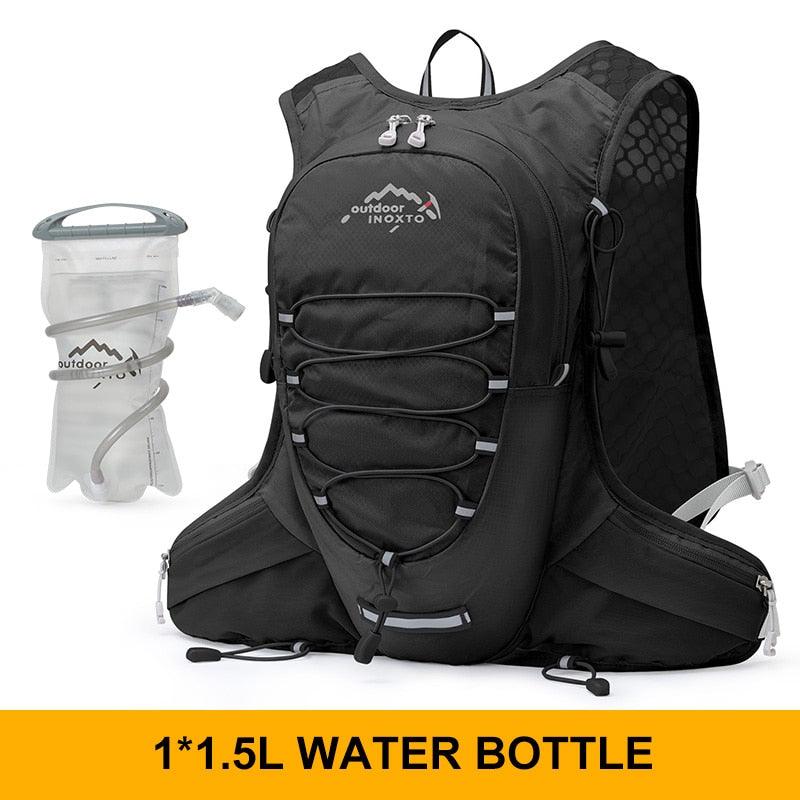 INOXTO-Portable waterproof bicycle backpack, 10 liters, water bag, suitable for outdoor sports, mountaineering, hiking, hydratio - Pogo Cycles