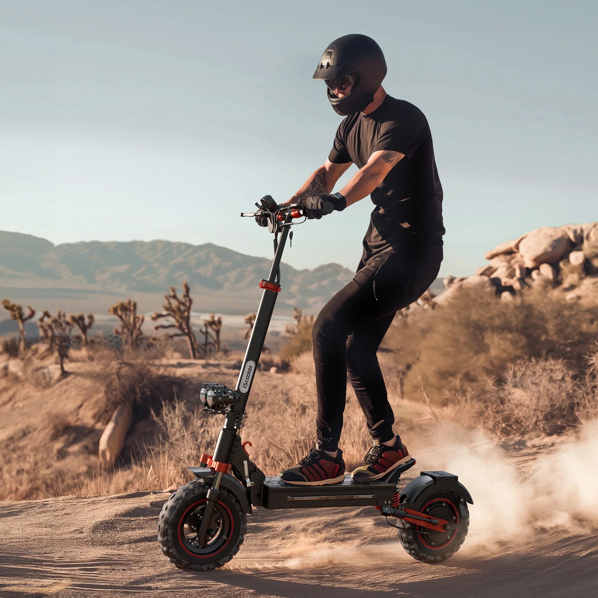 iScooter iX5S 1000W Off-Road Electric Scooter - Pogo Cycles