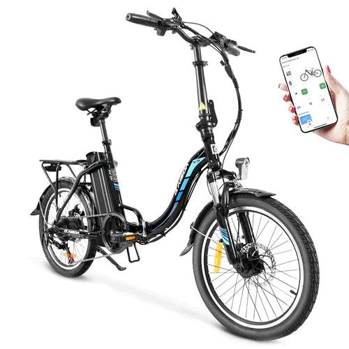 KAISDA K7 Folding Electric Moped Bike - UK - Pogo Cycles