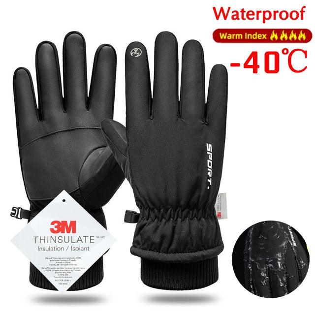 Men Winter Waterproof Cycling Gloves - Pogo Cycles available in cycle to work