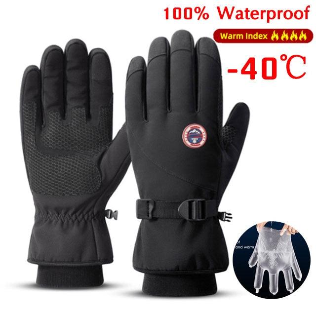 Men Winter Waterproof Cycling Gloves - Pogo Cycles available in cycle to work