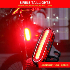 MTB Road Bike Auto Brake Sensing Light Smart Bicycle Rear Light USB Rechargeable IPX6 Waterproof LED Taillight Warning Rear Lamp - Pogo Cycles