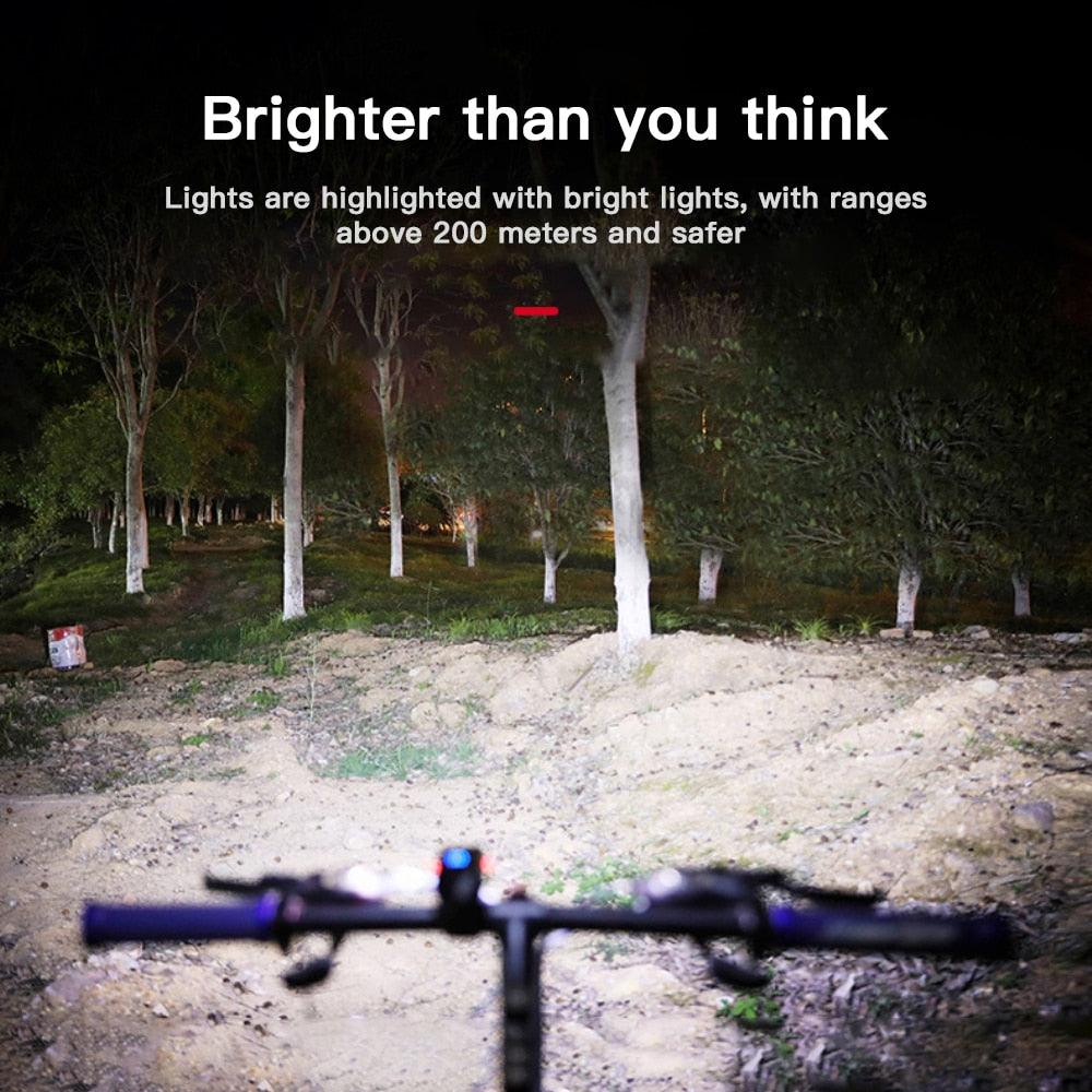 NEW LED Bicycle Light 1000LM USB Rechargeable Power Display MTB Mountain Road Bike Front Lamp Flashlight Cycling Equipment - Pogo Cycles