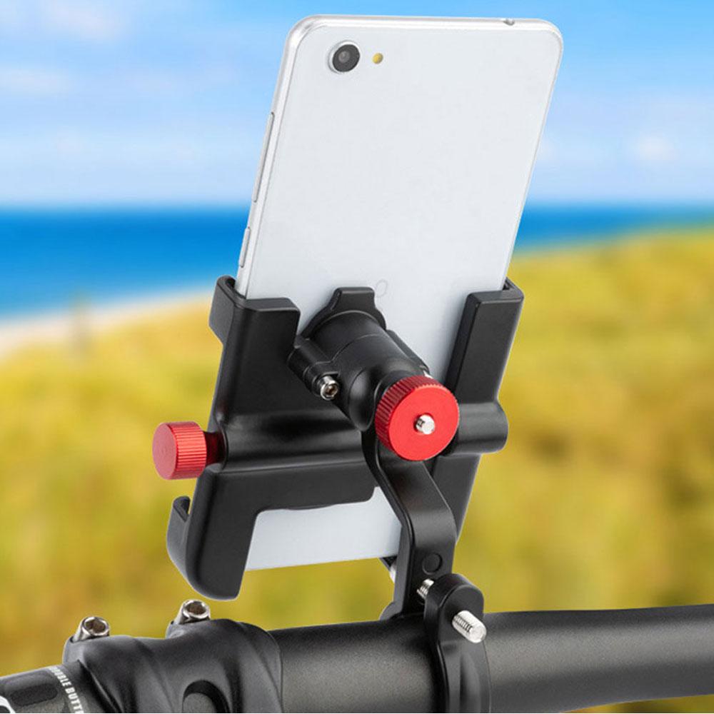 NEWBOLER MTB Phone Mount Stand Bicycle Holder 360° Rotatable Aluminum Adjustable Bike Phone Holder Non-slip Cycling Bracke - Pogo Cycles