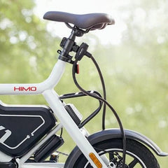 Original xiaomi mijia HIMO L150 Portable Folding Cable Lock Electric Bicycle Lockstitch from Xiaomi youpin xiaomi smart home kit - Pogo Cycles